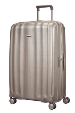 Samsonite Lite Cube 82cm Extra Large 4-Wheel Suitcase -Travel Storage Shop gld1