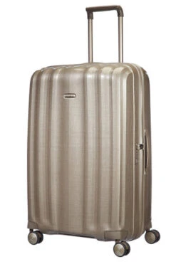 Samsonite Lite Cube 82cm Extra Large 4-Wheel Suitcase -Travel Storage Shop gld4
