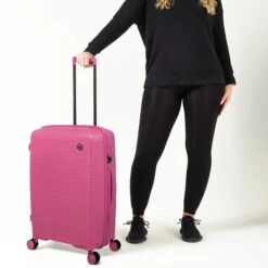 IT Luggage Spontaneous - Medium Plus (Azalea Pink) -Travel Storage Shop it Luggage MAR23 05 V2 PINK